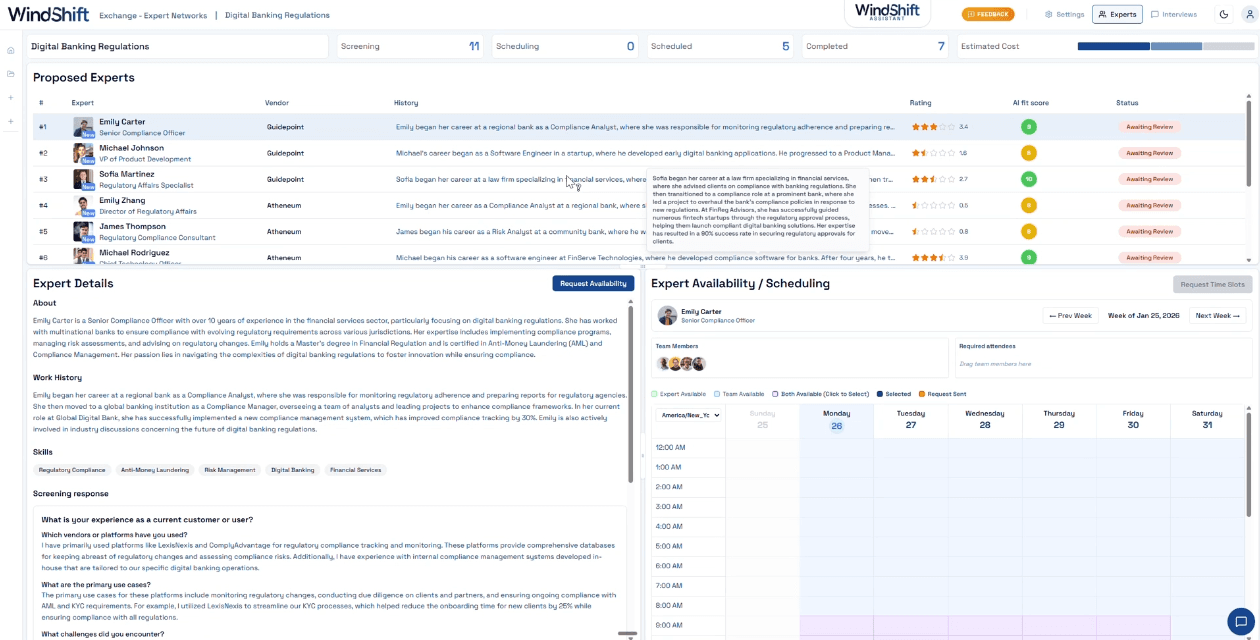 Expert Network Integration demo